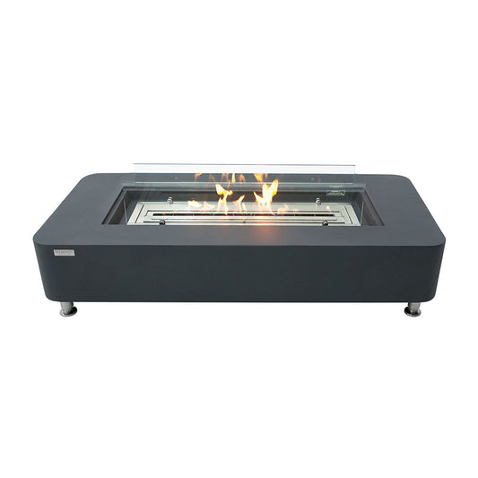 Elementi Sydney Ethanol Fire Pit 61.9 x 29.9 Inches