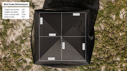 Mini Cube Sauna Tent Starter Package (2-person)