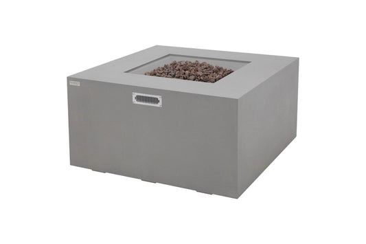 Elementi Rocky Propane Fire Pit, 43 x 43 Inches